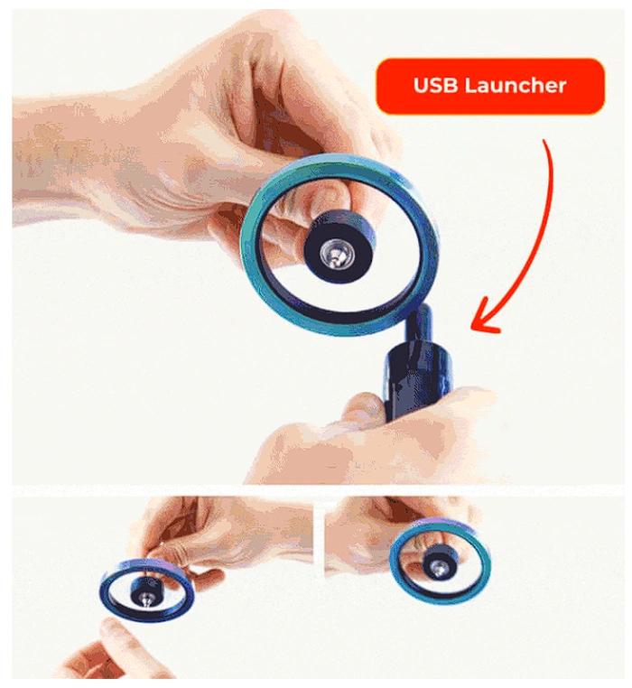 gyroscope USB launcher
