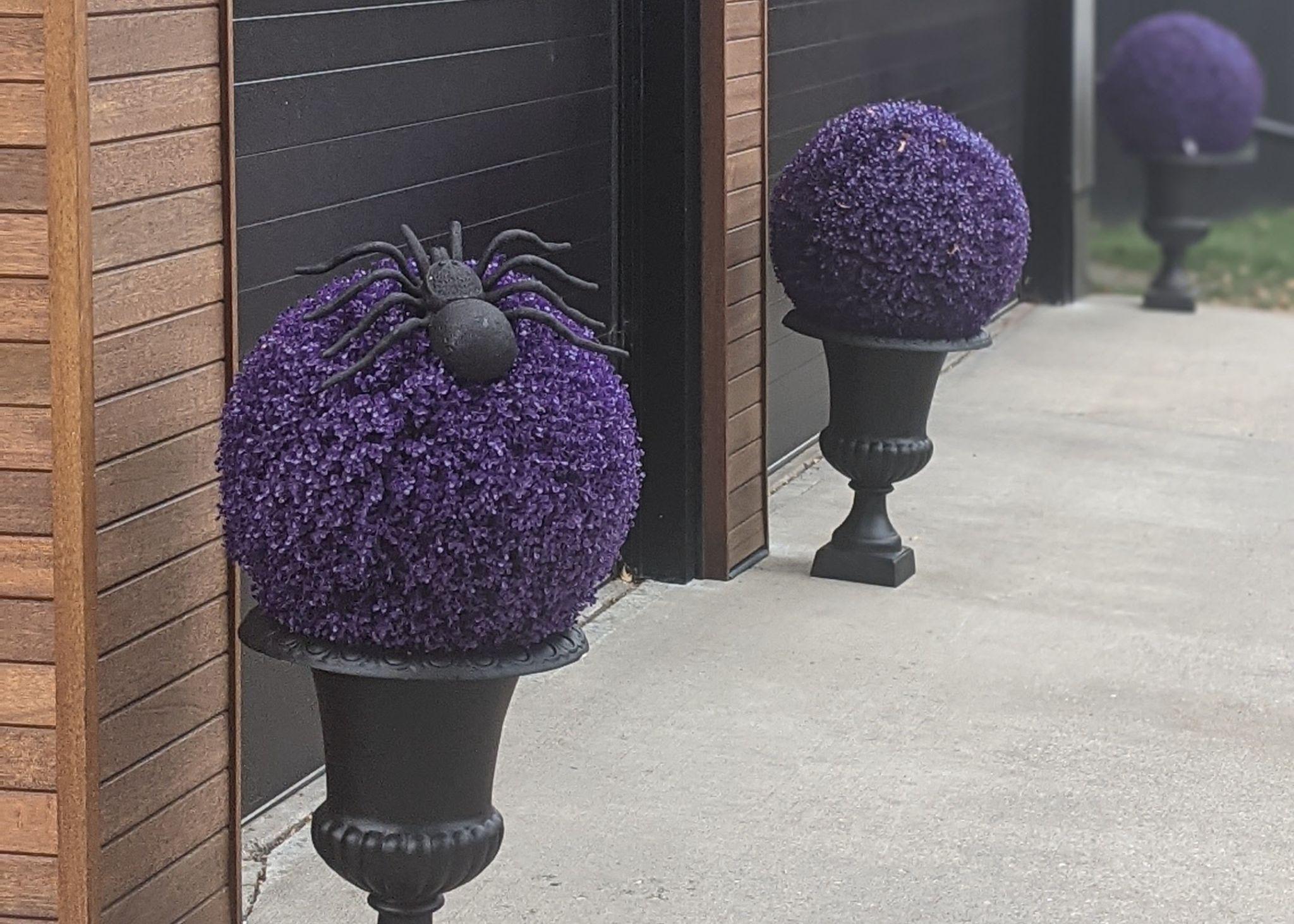 Seasonal Shenanigans: Dress Up Your Topiary Balls