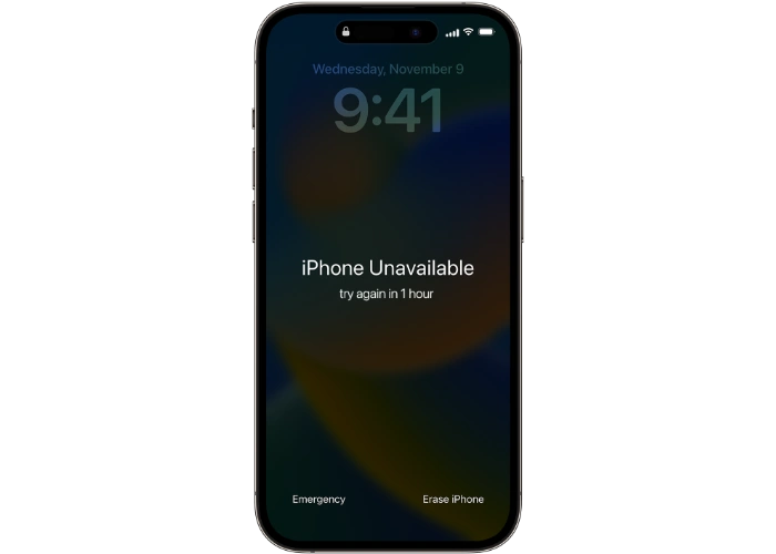 iPhone unavailable