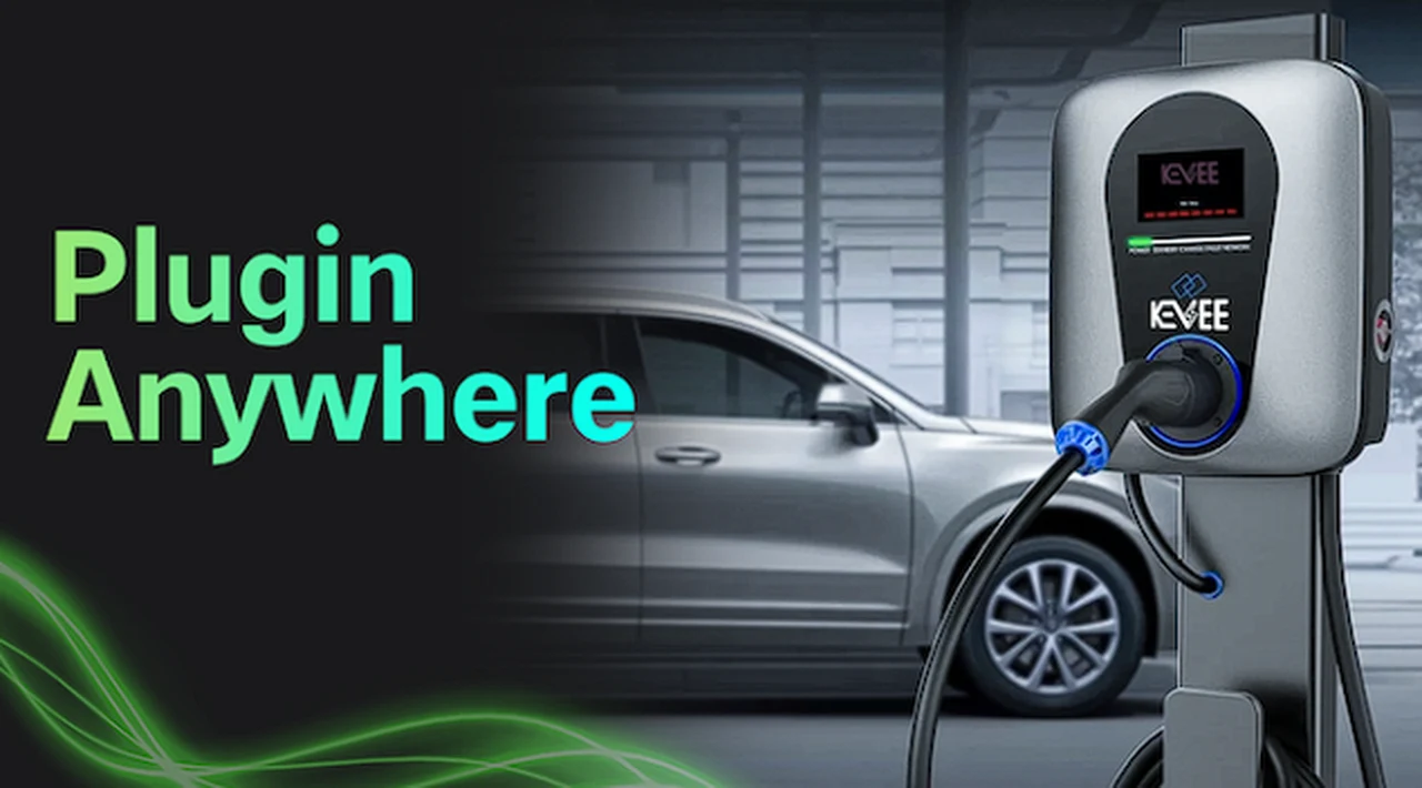 Kevee EV Charger smart electric vehicle charging point