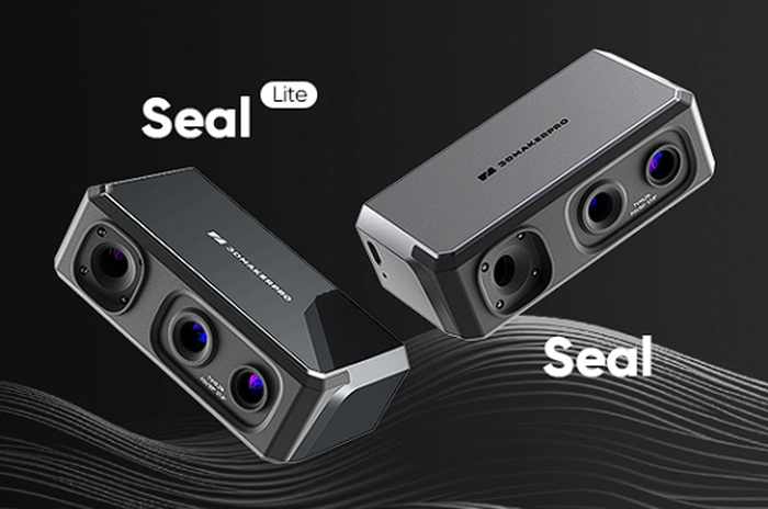 Seal smart 3D scanner with 0-01mm accuracy and 0-05 resolution