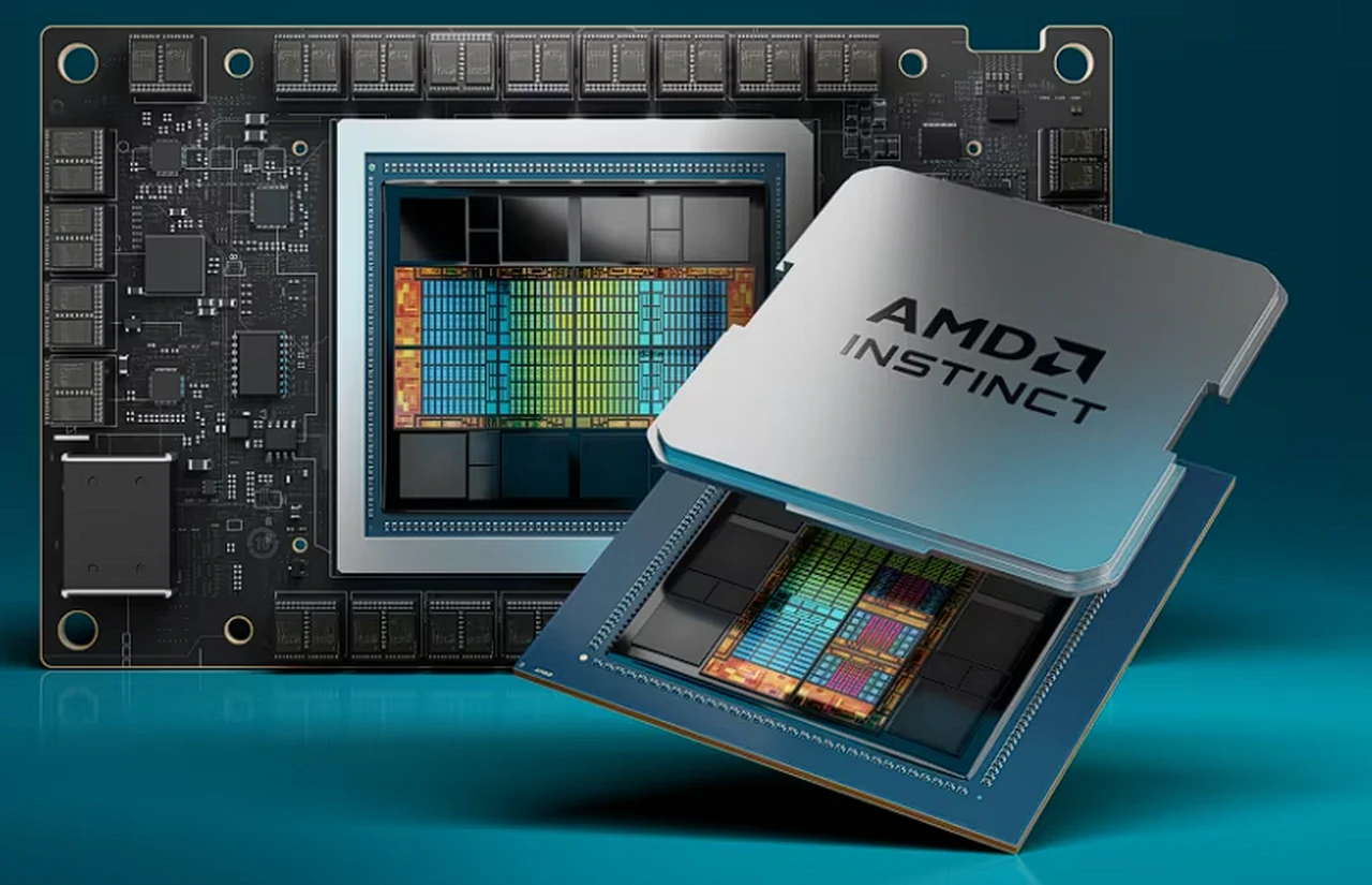 picture of the AMD Instinct Mi 300X AI accelerator