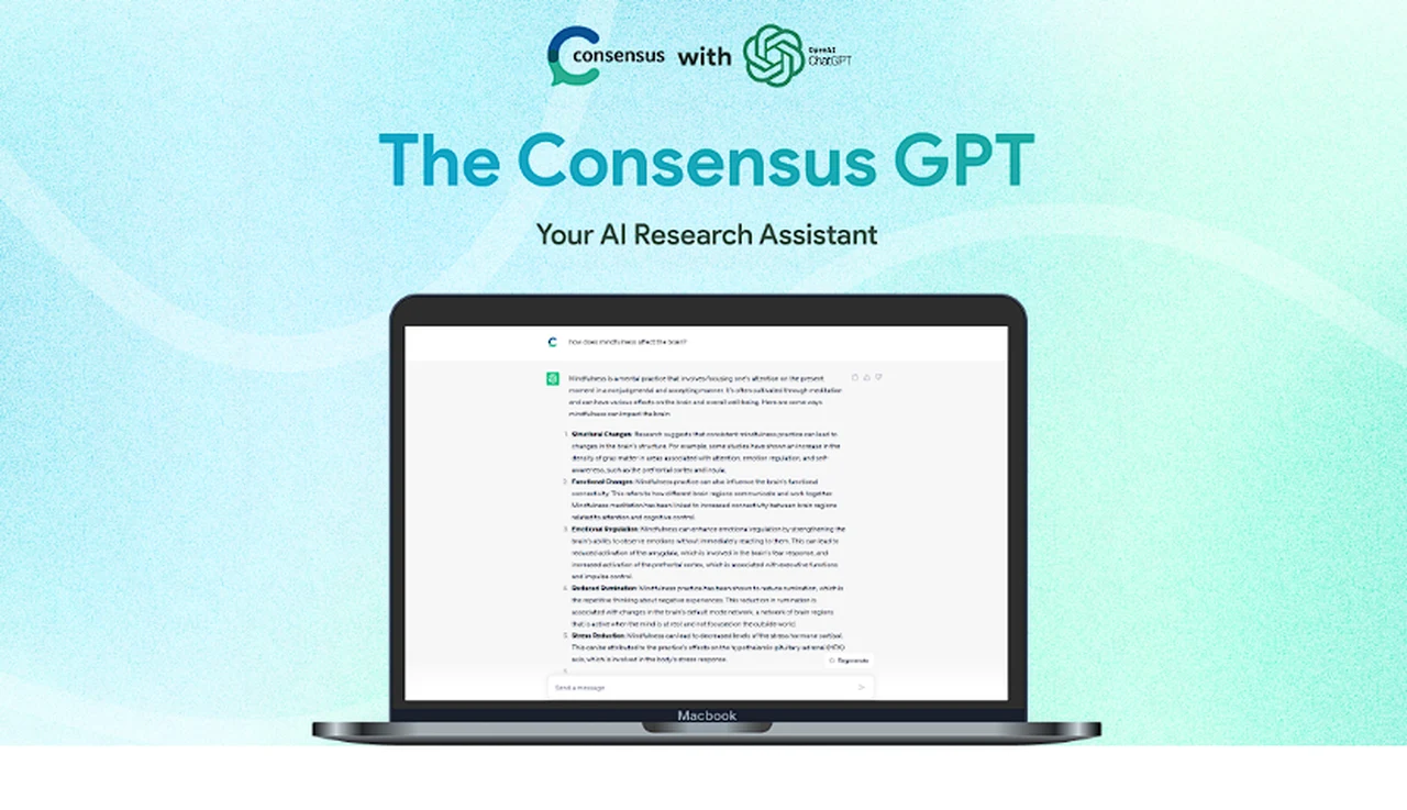 Consensus custom GPT